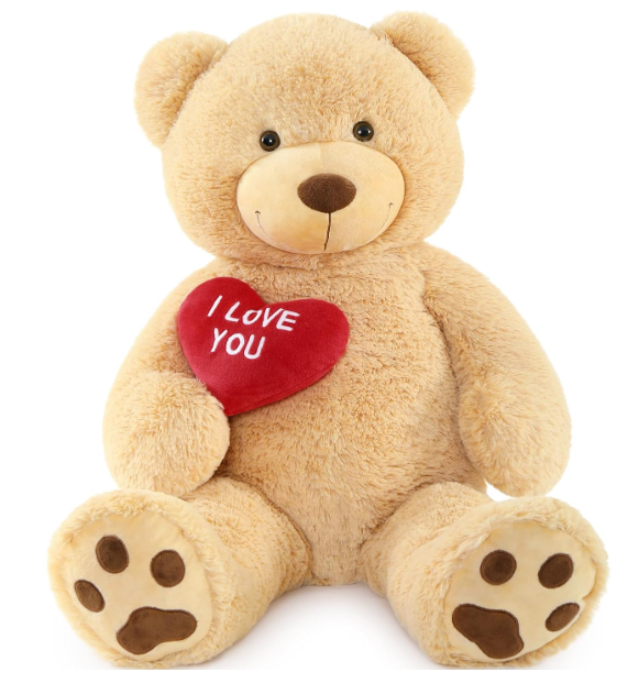 Red Heart Giant Teddy Bears